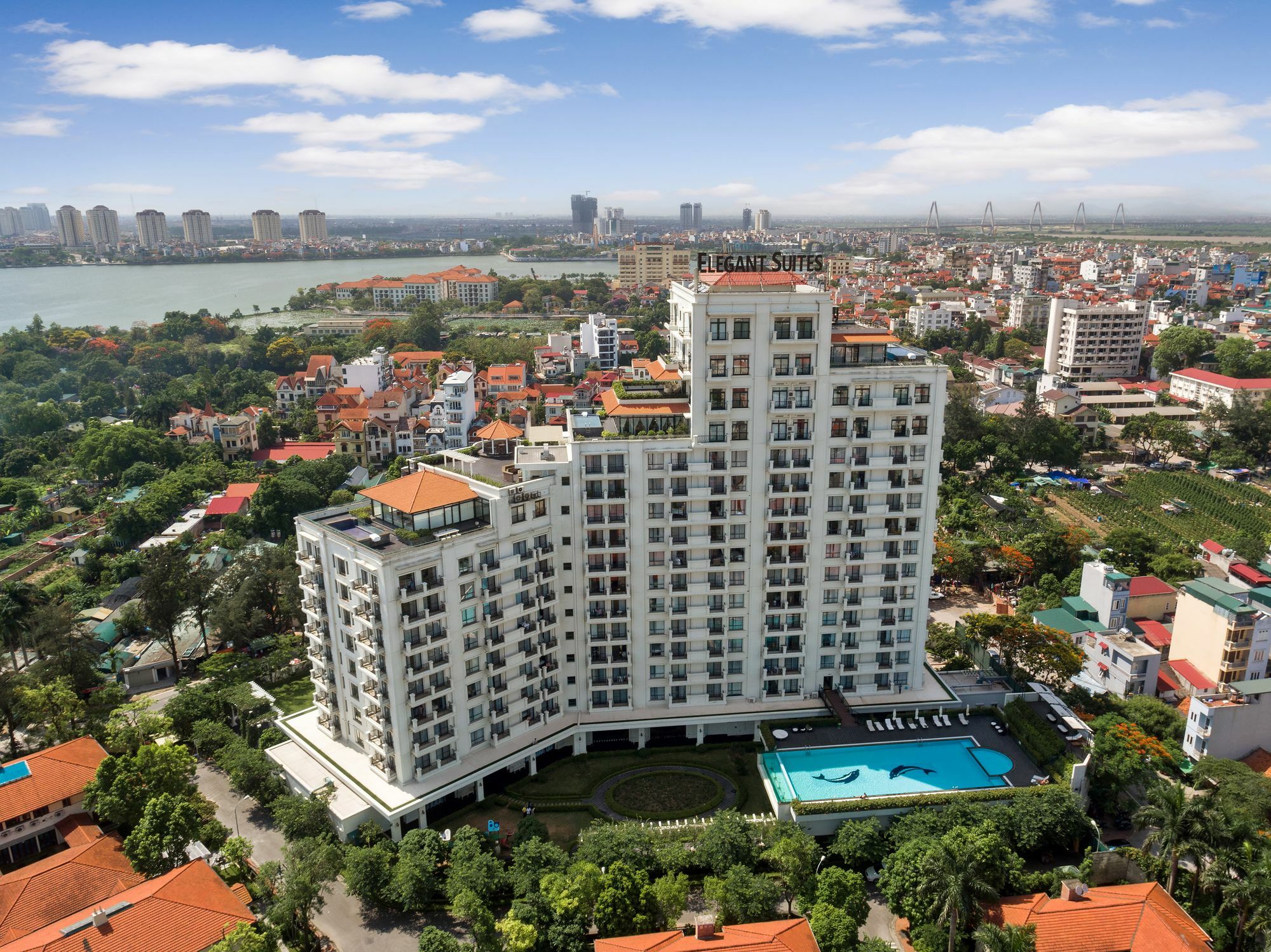 Elegant Suites Westlake Hanoi Exterior foto